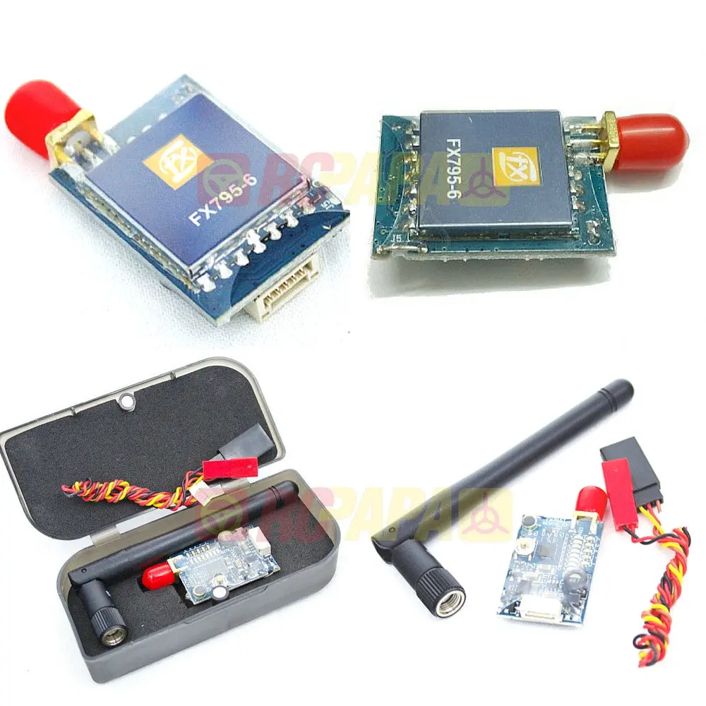 Fxt Fx795t 25/600Mw 5.8Ghz 40Ch Vtx Video Transmitter With Raceband (Sma) 1
