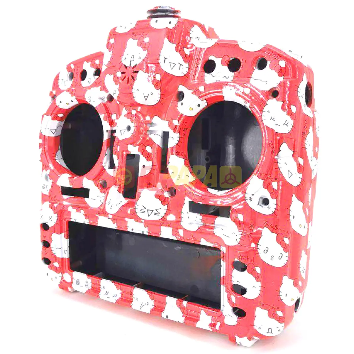 Frsky X9d Plus Taranis Radio Transmitter Water Transfer Shell (Hello Kitty Red) 1