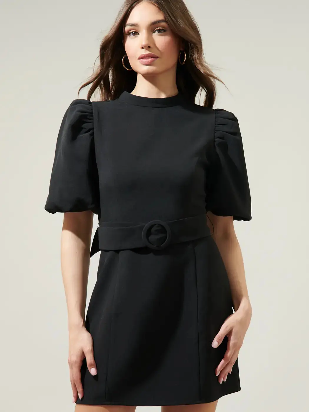 Chelsea Bubble Sleeve Mini Dress 1