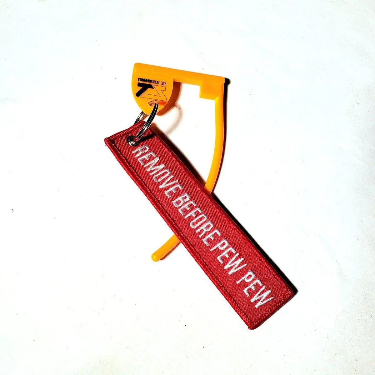 Remove Before Pew Pew Chamber Flag (3-Pack) 1