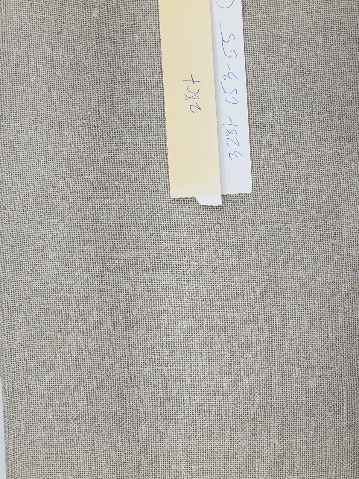 28 Count Raw Linen 1
