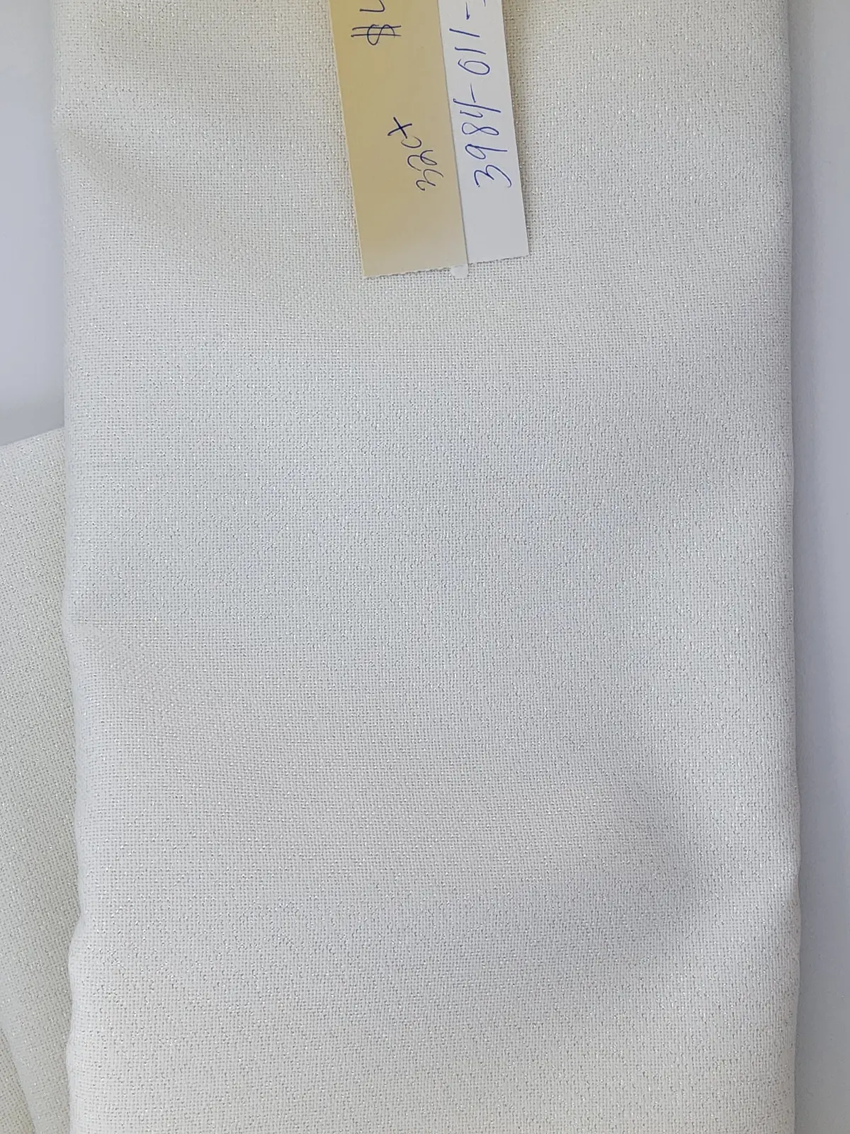 32 Count Opalescent White Lugana 1