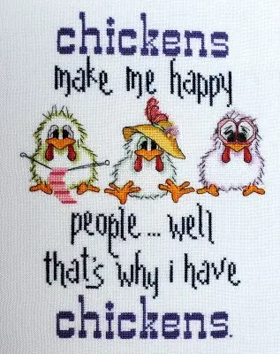 Chickens Make Me Happy 1