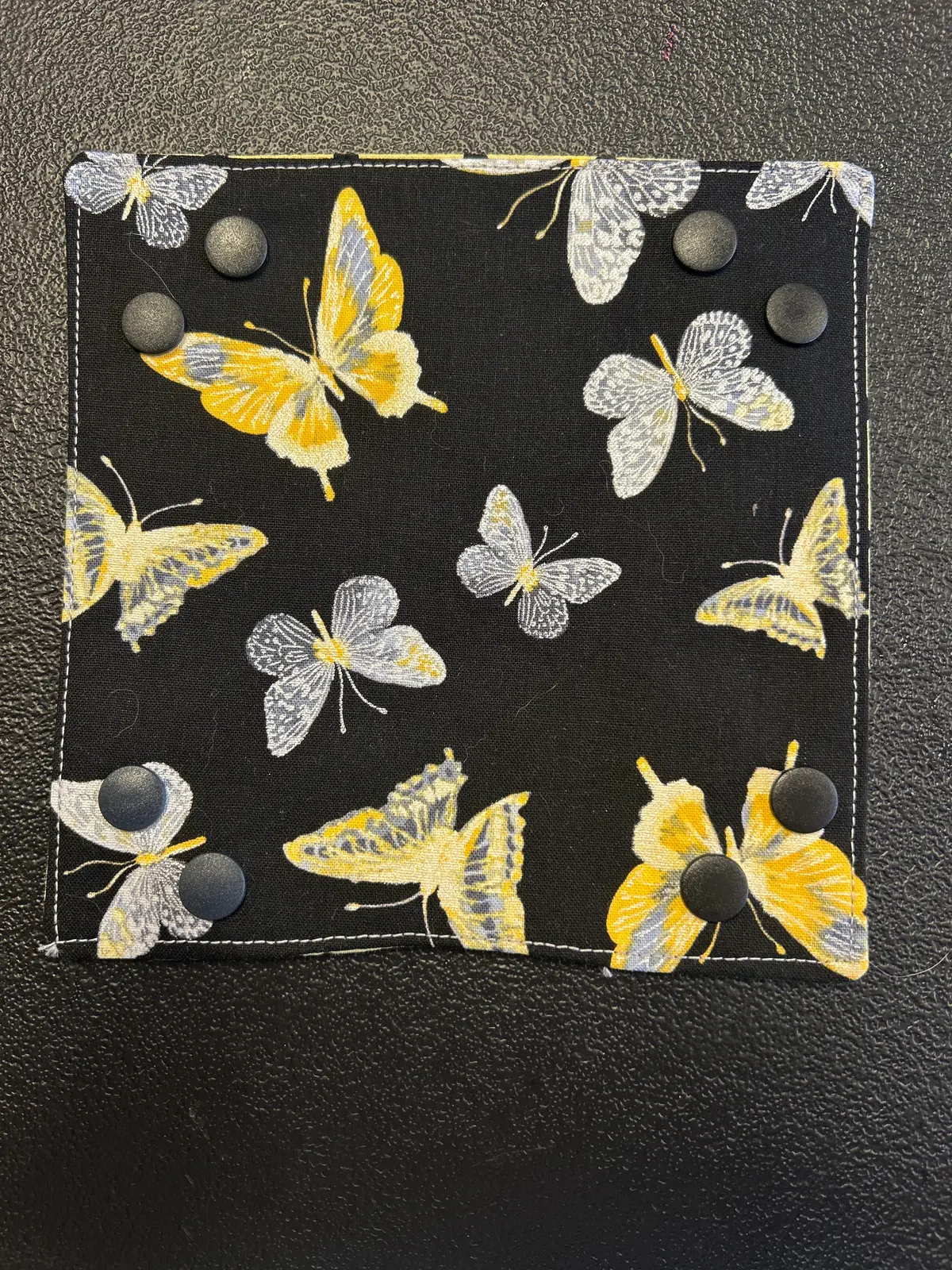 Golden Butterflies Snap Tray 1