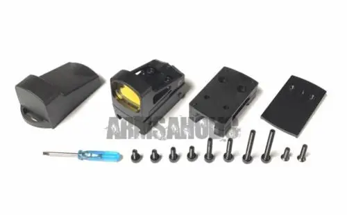 S-Style Reflex Mini Sight With Glk Mount Vented Mount & Spacers For Airsoft 1