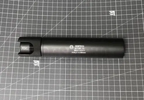 G Style Halo 5.56Mm Silencer Suppressor For Tactical Airsoft - Black 1