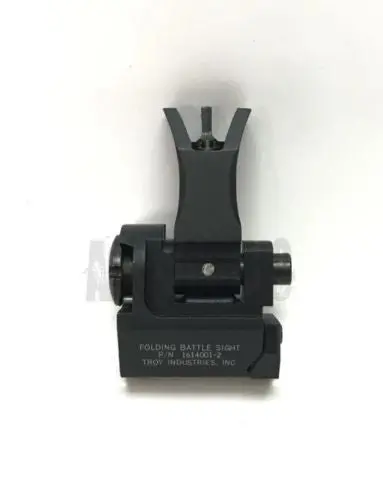 Rail-Mounted Front Folding Battle Sight M4 Style (Black) #Ex-061 For Airsoft 1