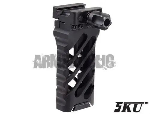 5Ku 20Mm Quick Detach Qd Ultralight Vertical Grip 45 Degree (Type 2) #5Ku-111-45 1