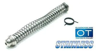Guarder S-Type Stainless Spring Guide For Marui G17 - Silver #Glk-118(Sv) 1