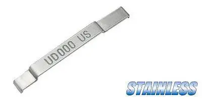 Guarder Stainless Series Number No. Tag For Marui / Kj G18c For Desert Storm Slide #Glk-18(G) 1