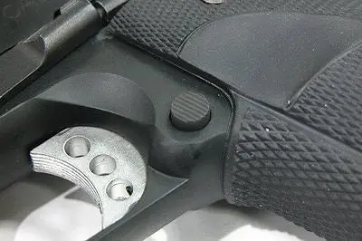 Guarder Steel Magazine Release Button For Marui Meu / M1911 Airsoft #Meu-06(Bk) 2