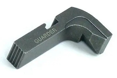 Guarder Steel Magazine Catch For Marui / Kj - G17 / G26 / G18c - Dark Gray #Glk-13 1