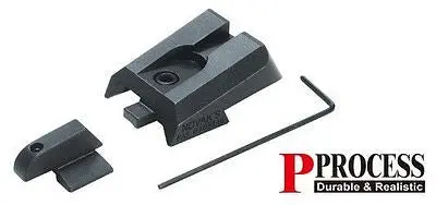 Guarder Steel Sight Set For Marui Meu Tactical Airsoft #Meu-14 1