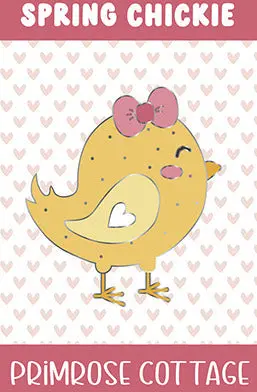 Spring Chickie Needle Minder 1