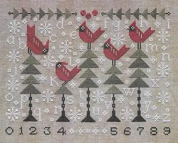 Chilly Cardinals Sampler 1
