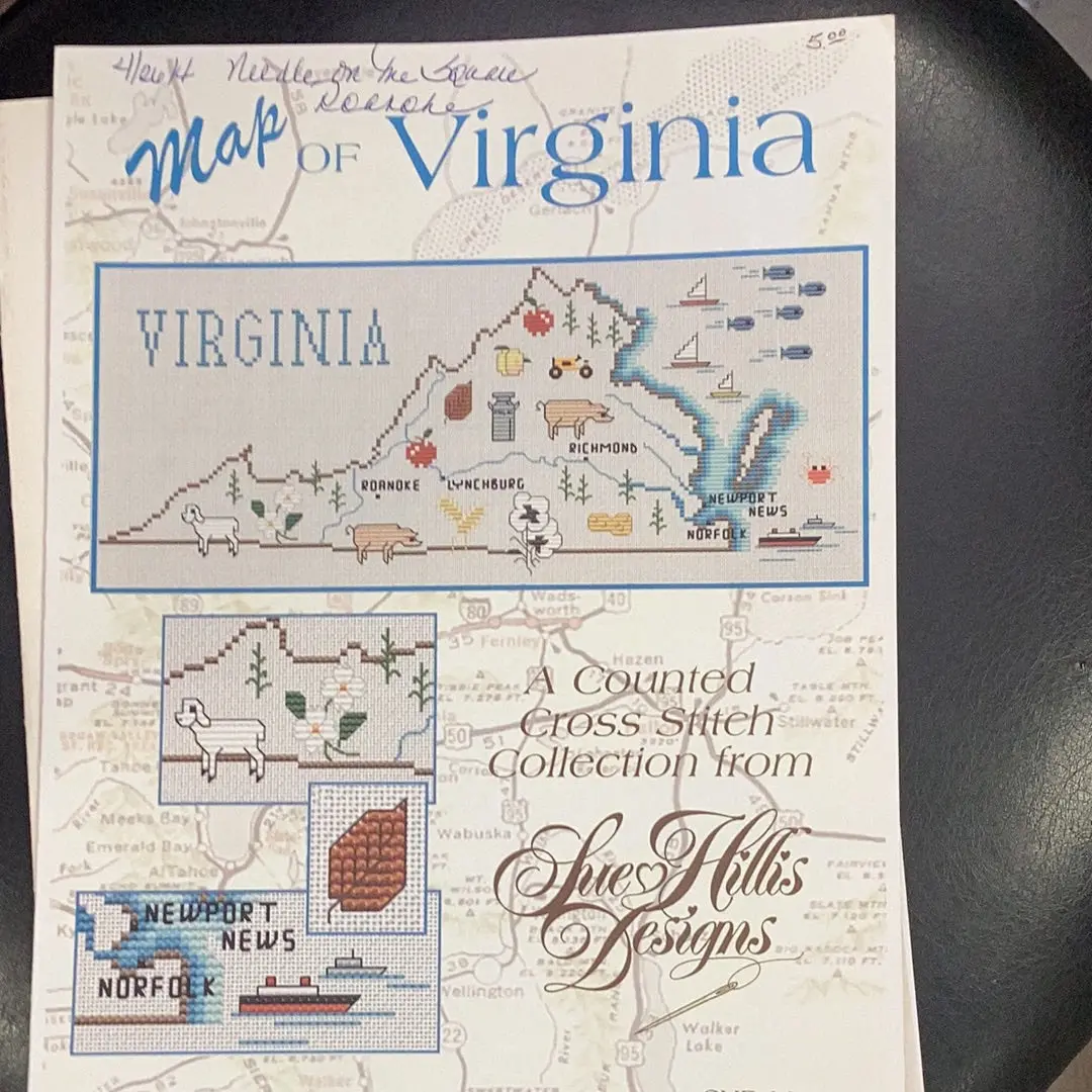 Map Of Virginia 1