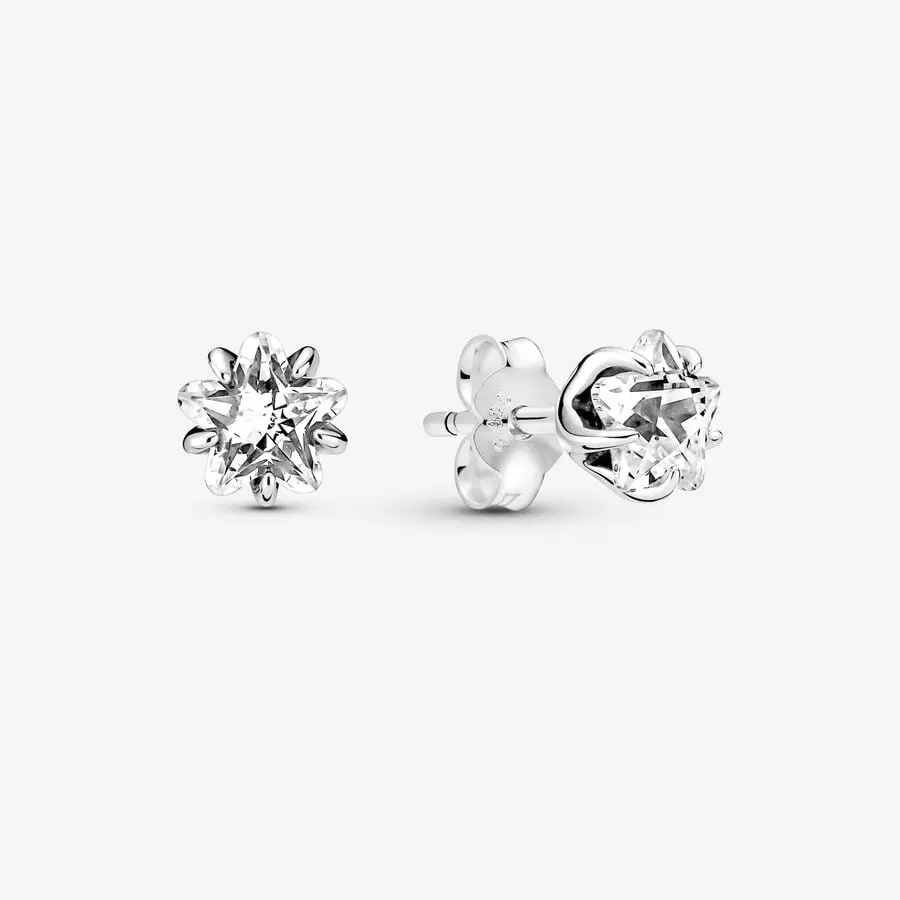Celestial Sparkling Star Stud Earrings 1