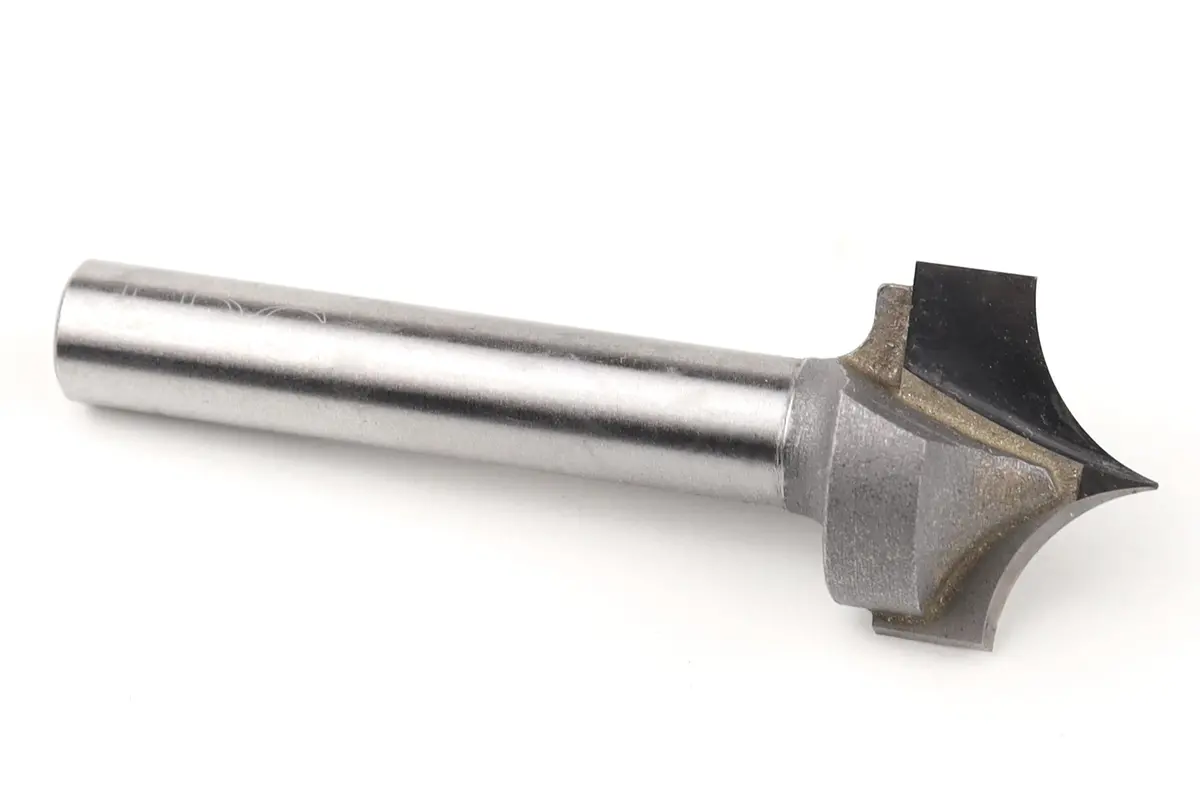 1/4" Radius Round Over Router Bit, 1/4" Shank (Corner/Edge Rounding) 1