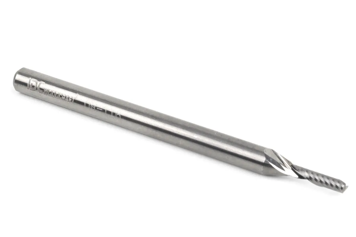 1/16" Acrylic Router Bit For For Cnc Routers, 1/8" Shank 1