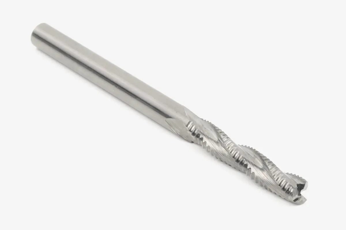 The "Badger" 1/8 High-Speed Roughing Cnc Router Bit, 1/8 Shank 1