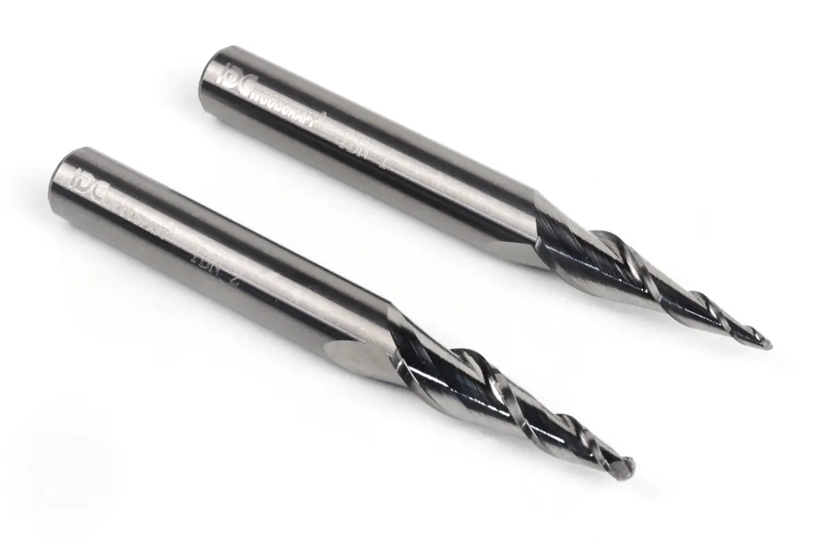 Tapered Ball Nose Bit Set For Cnc 3D Carving – Fine & Ultra-Fine Detail 1