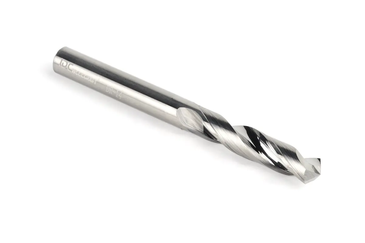 Extreme-Performance 1/4" Drill Bit For Cnc Routers, 1/4" Shank 1