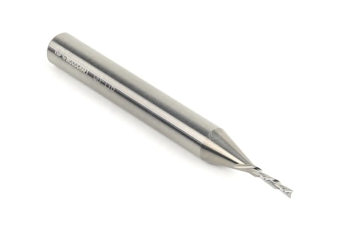1/16 Down Cut Endmill Bit For Cnc Routers, 1/4" Shank 1