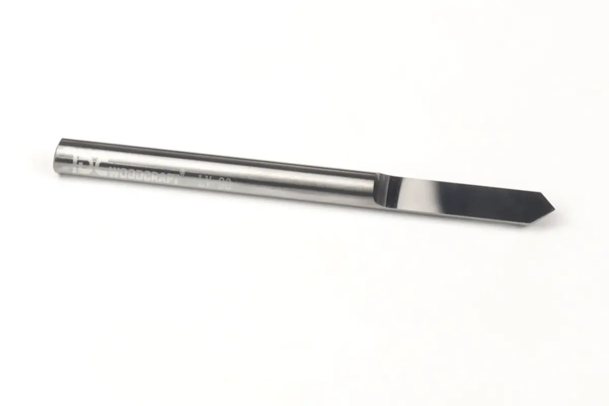 Deluxe 1/8 Shank 90 Degree Engraving V-Bit For Cnc Routers 1