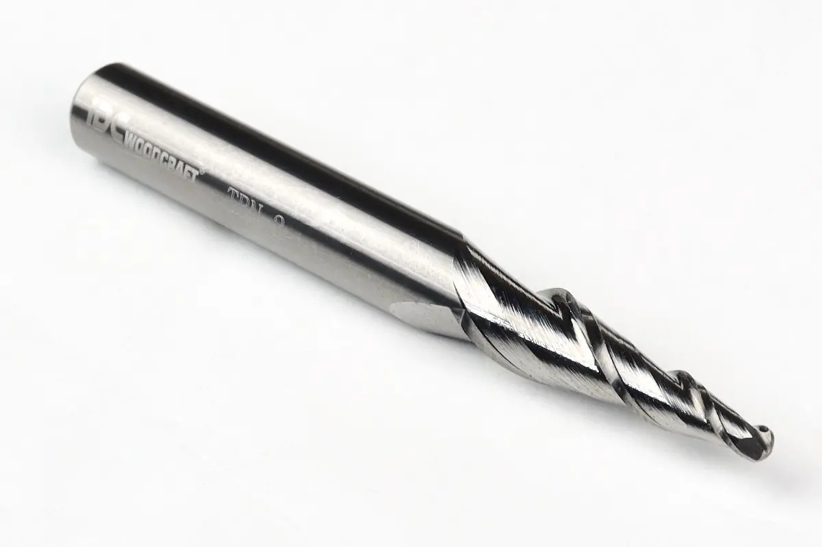 Fine Detail 3D Carving Bit For Cnc Routers, 1/4" Shank 1