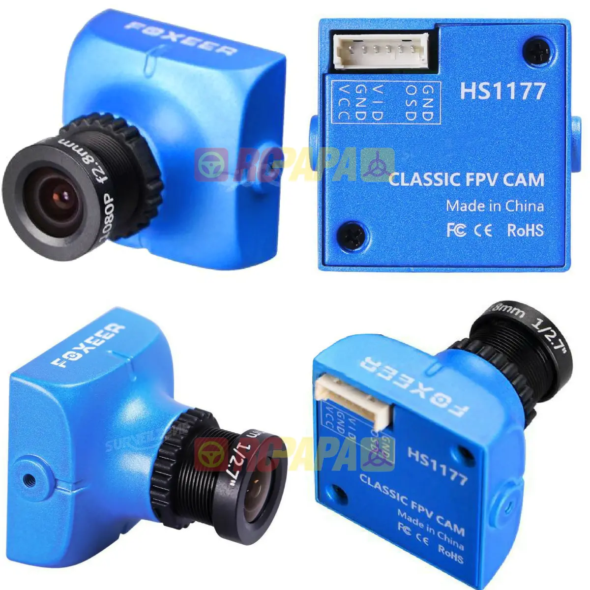 Foxeer Hs1177v2 600Tvl Fpv Camera (2.8Mm Lens / Ir Block) 1