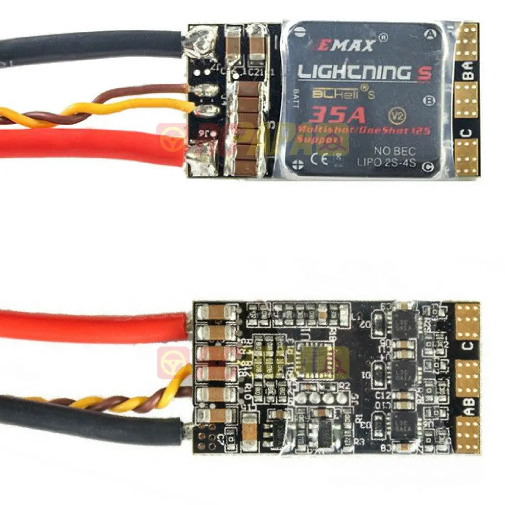 Emax Lightning 35A Blheli_S Esc (Support Oneshot125, Oneshot42, Multishot) 1