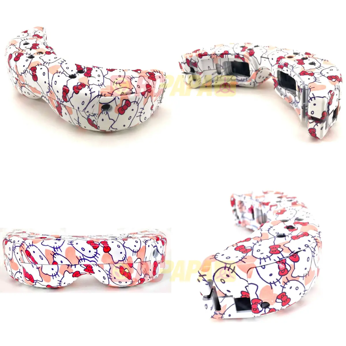 Fatshark Dominator Goggle Hd2/Hd3 Water Transfer Shell (Hello Kitty White) 2