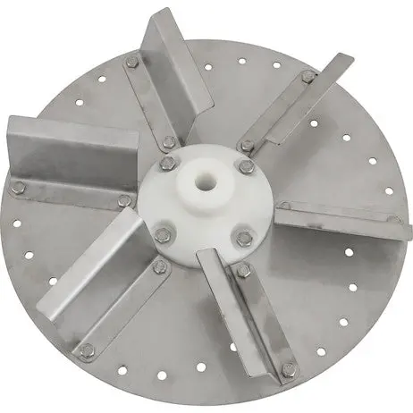 3053051 - 14 Inch Stainless Steel Adjustable Discharge Spinner For Saltdogg® Shpe And Pro Series Spreaders 1