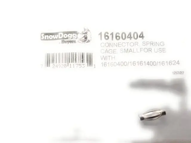 16160404 - Spring Cage Connector (Small) For Snowdogg Plows 1