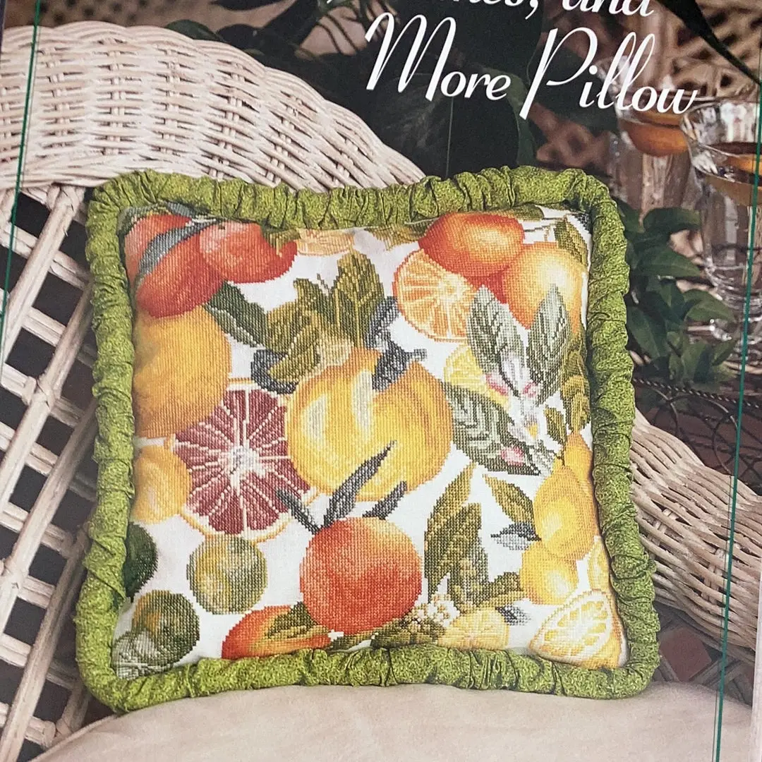 Lemons, Limes, And More Pillow 1