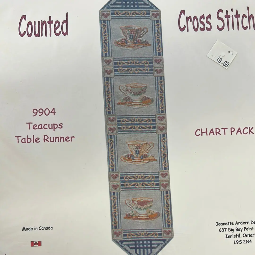 Teacups Table Runner 1