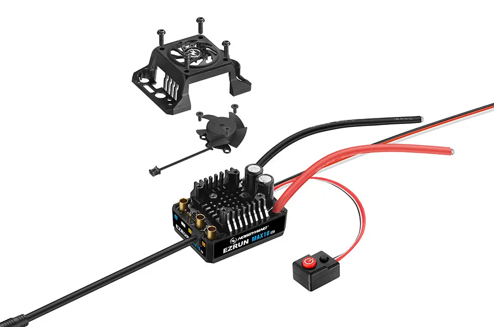 Hobbywing Ezrun Max10 G2 80A/140A Waterproof Brushless Esc 1