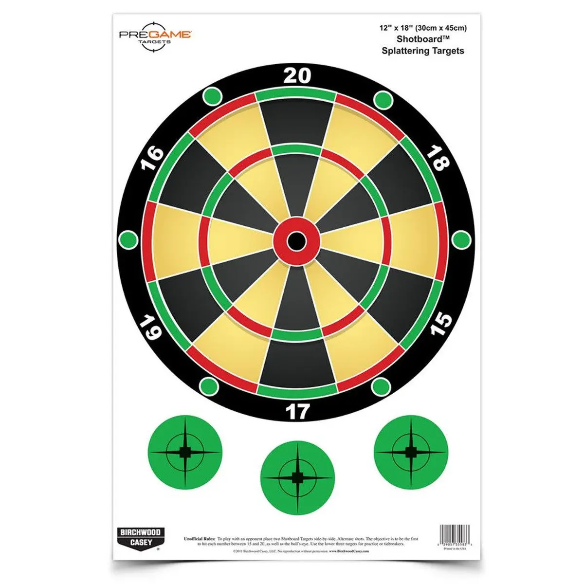 Shotboard Targets (Qty 16) 1