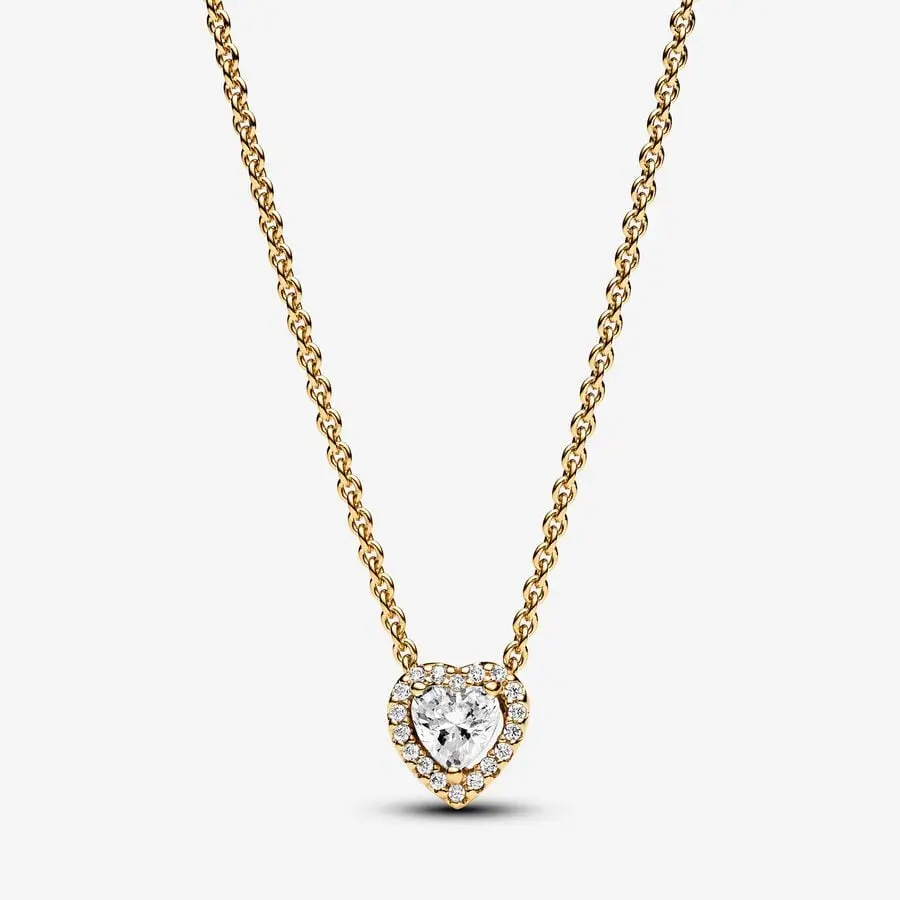 Sparkling Heart Collier Necklace 1