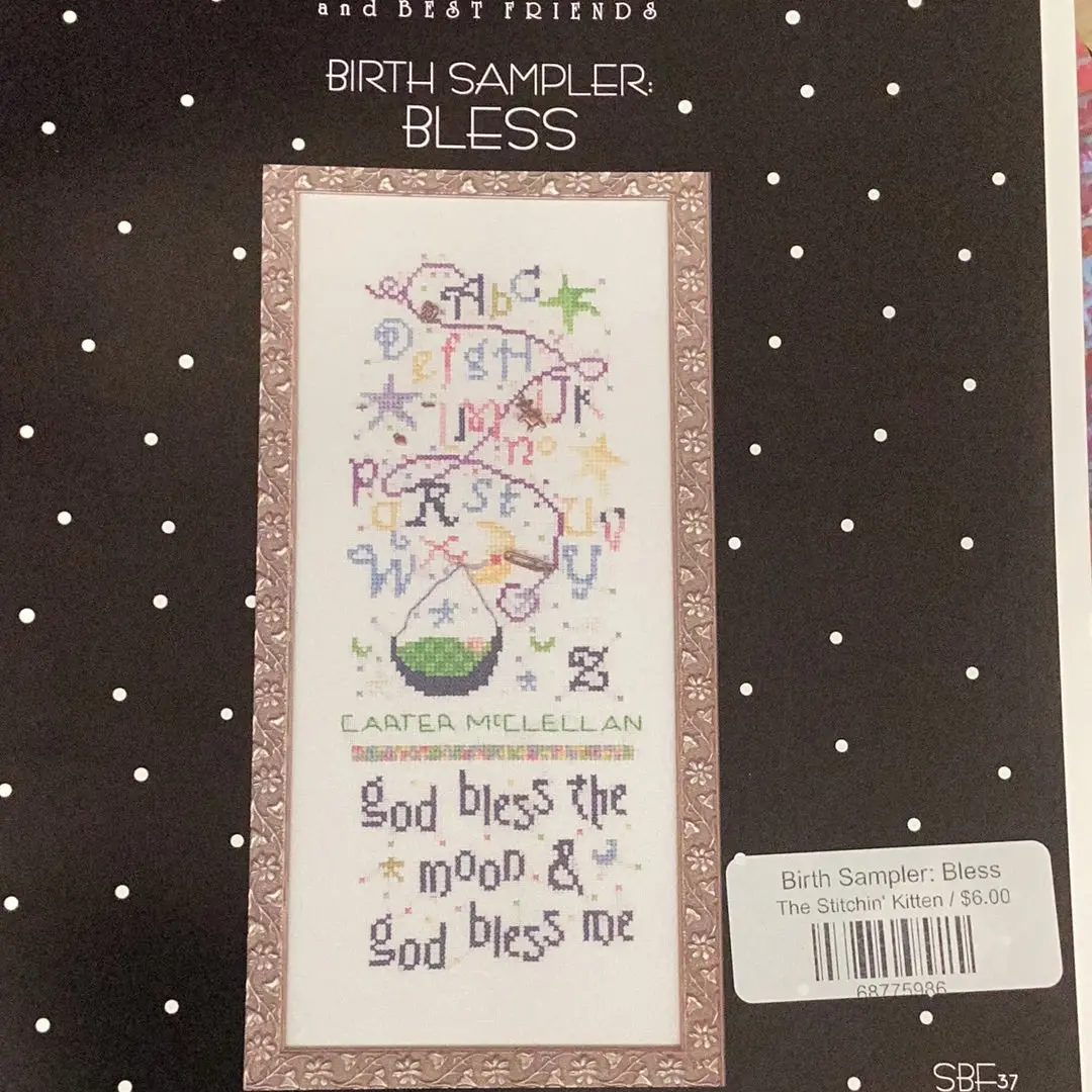 Birth Sampler: Bless 1