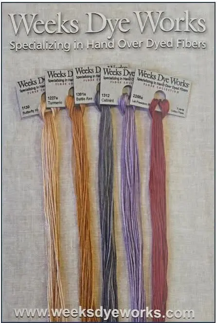 Weeks Dye Works New Colors Pack 1
