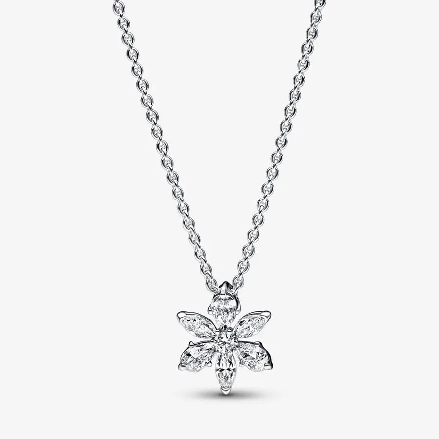 Sparkling Herbarium Cluster Pendant Necklace 1