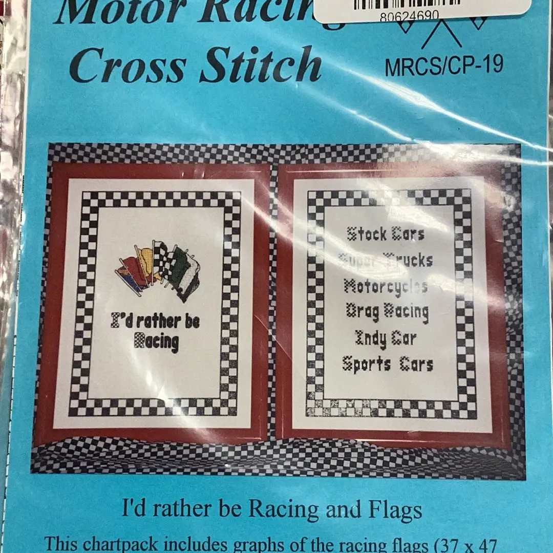 I'd Rather Be Racing And Flags 1