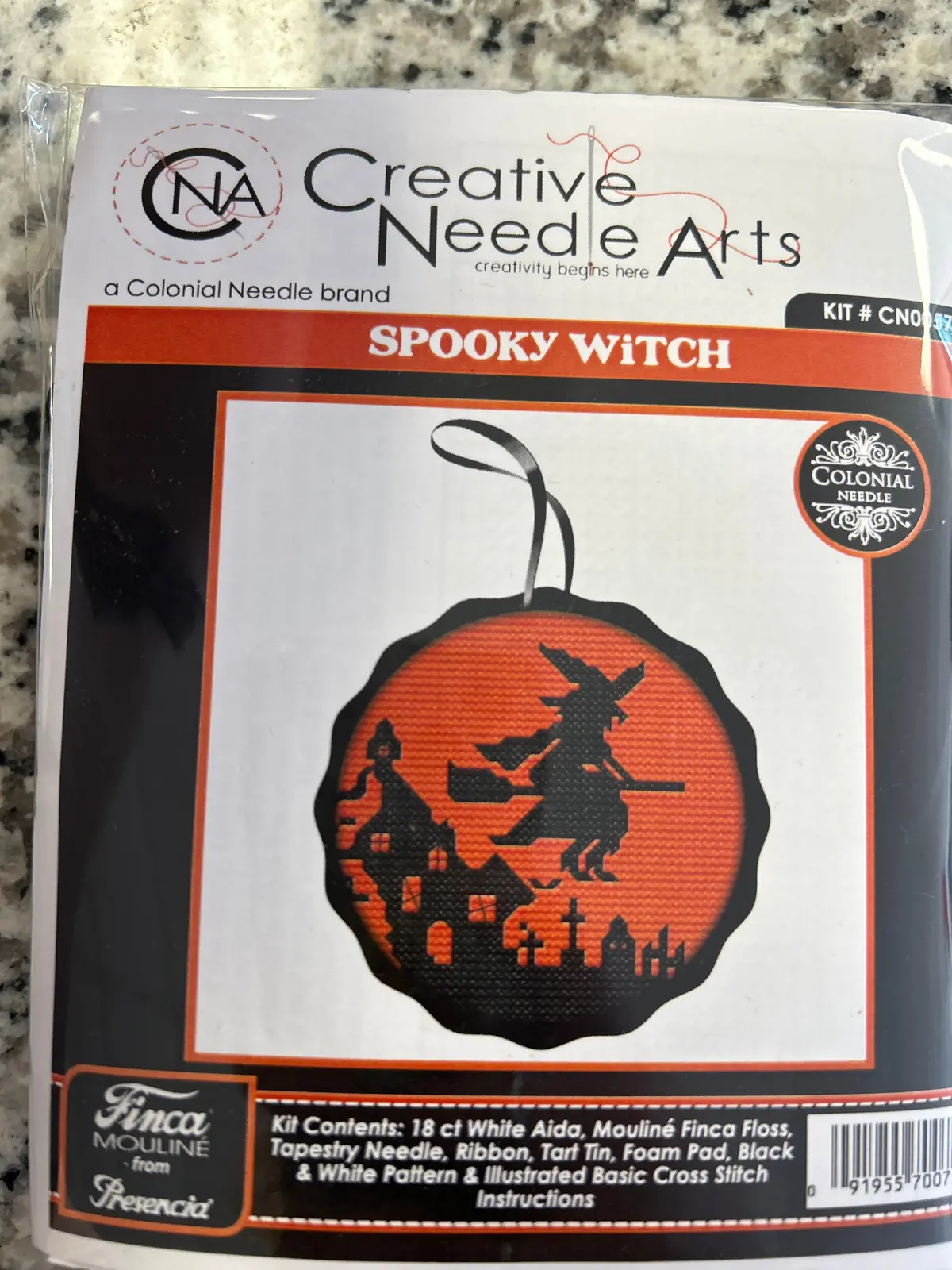 Spooky Witch Ornament 1