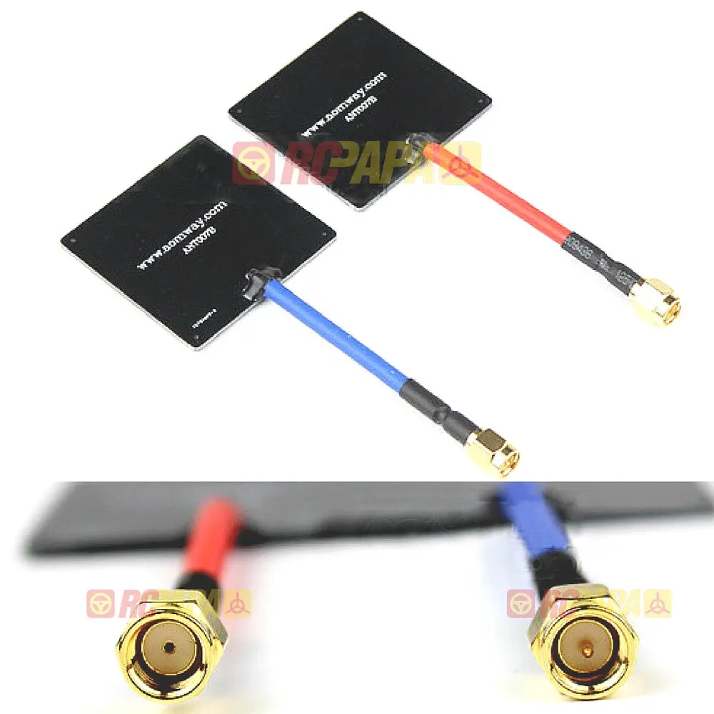 Aomway 5.8Ghz 6Dbi Flat Patch Directional Antenna (Rhcp) 1