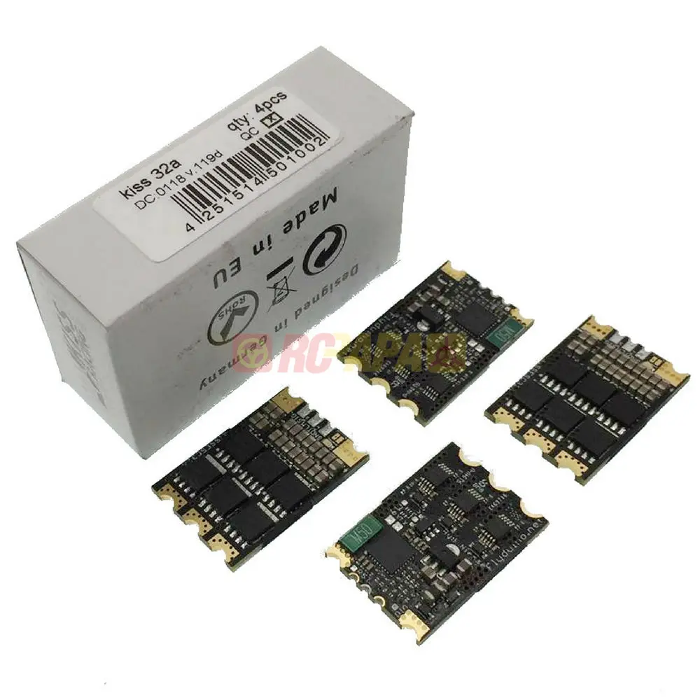 Kiss Esc 2-6S 32A 32Bit Brushless Motor Controller 1