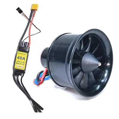 50Mm Edf 4S 4300Kv 950G Thrust Belt 11 Blades Electric Ducted Fan For Aircraft Model Aircraft Jet Engine 2