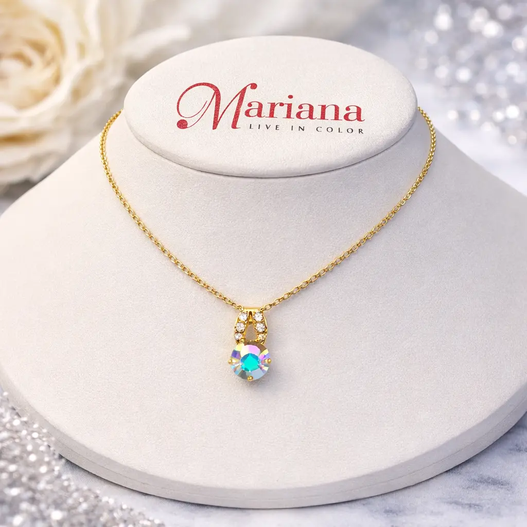 Mariana Necklace N-5252-1165-Yg Pendant In Ab 1