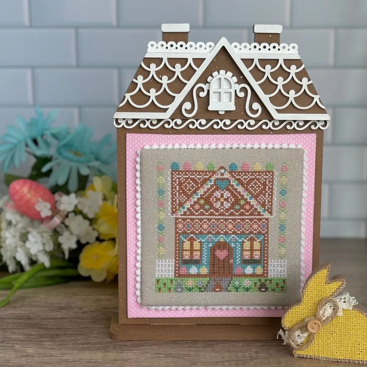 Easter Gingerbread House 1