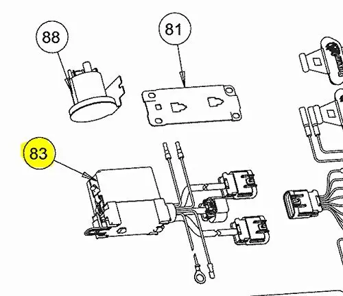 16160102 - Truck Light Relay Main Harness For Snowdogg Plows 1